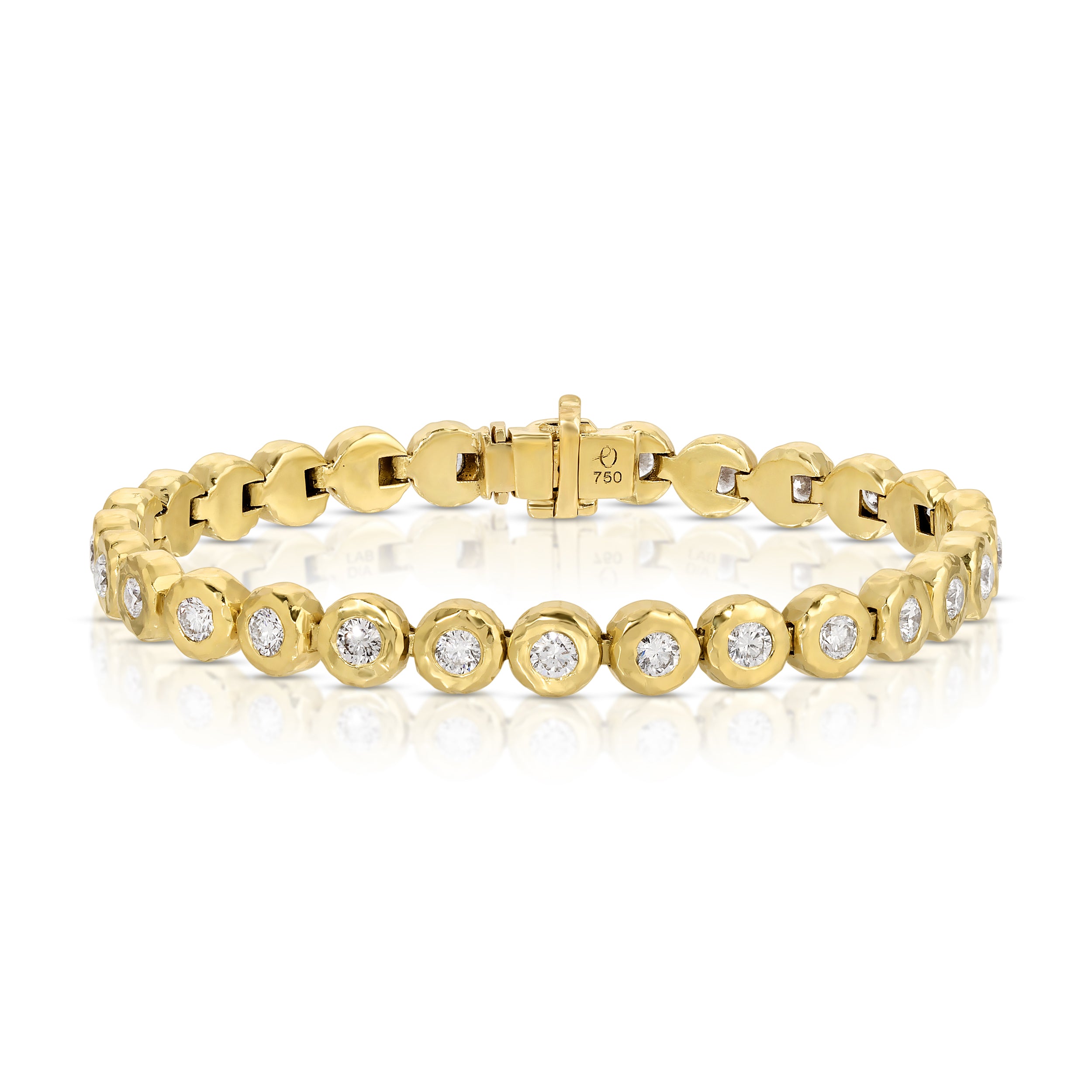 Blossom yellow gold bracelet