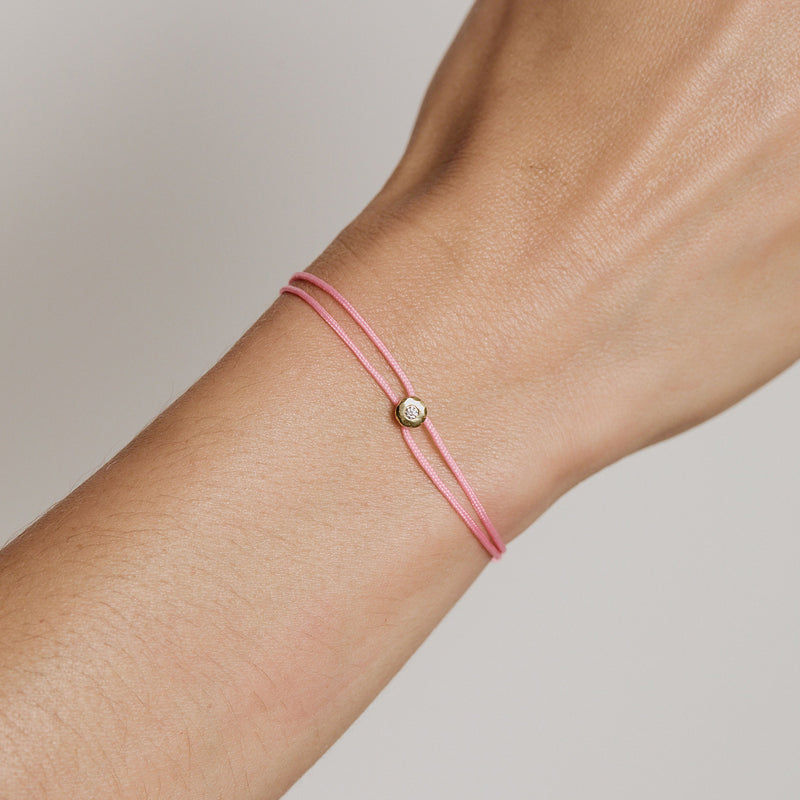 Parachute Nesting Gem Bracelet - Pink Rose