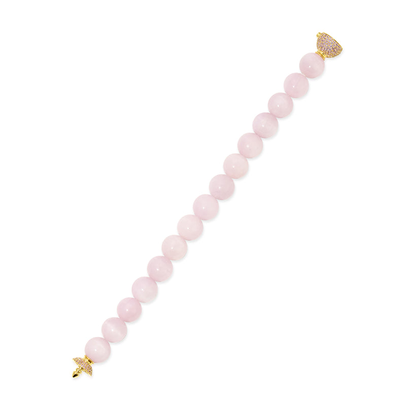 Kunzite Orb Bracelet