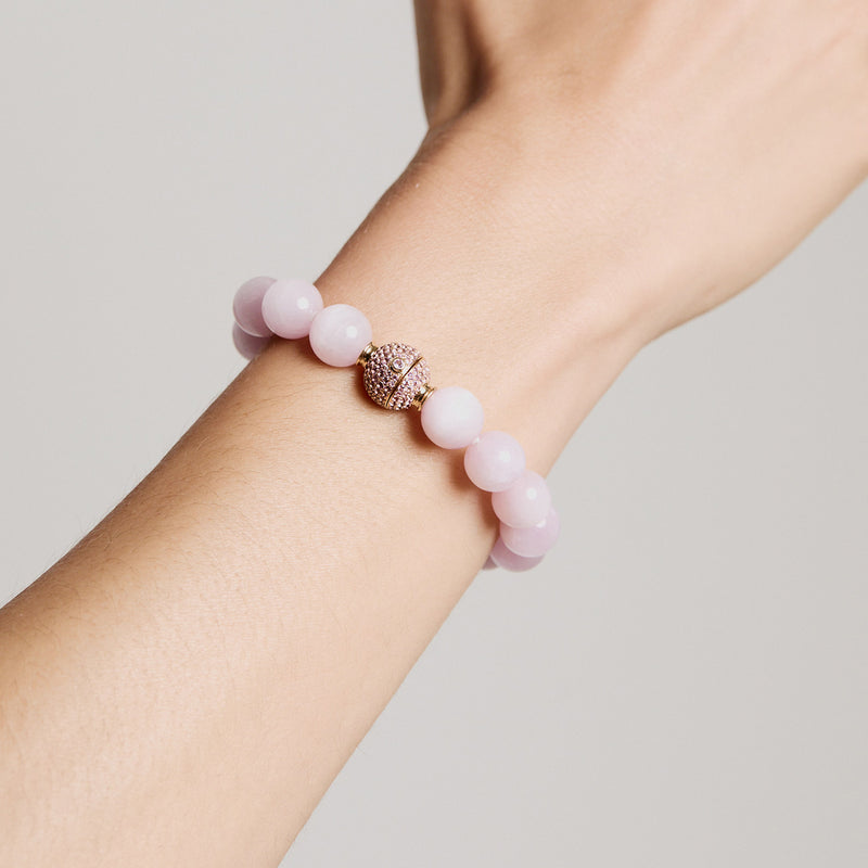 Kunzite Orb Bracelet