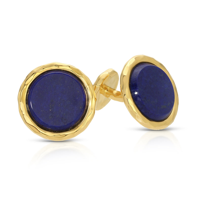 Lapis Lazuli Nesting Gem Cuff Links