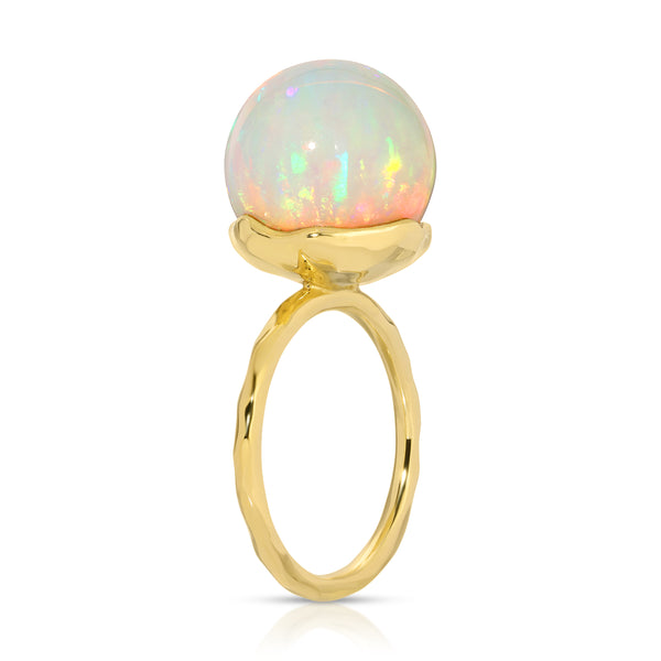 Opal Orb Ring