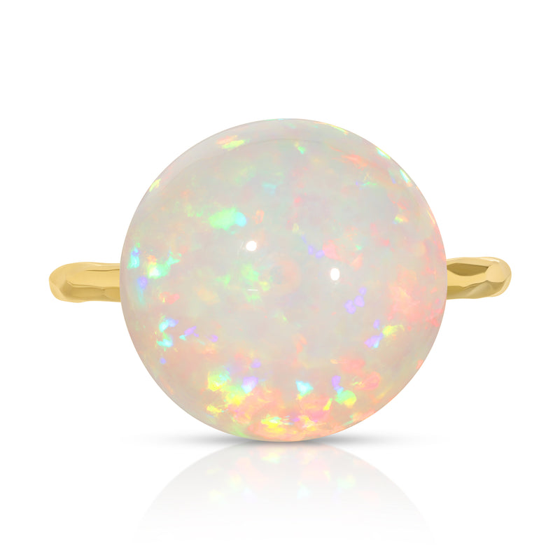 Opal Orb Ring