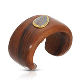 Opal Tribute Cuff - Wood