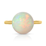 Petite Opal Orb Ring