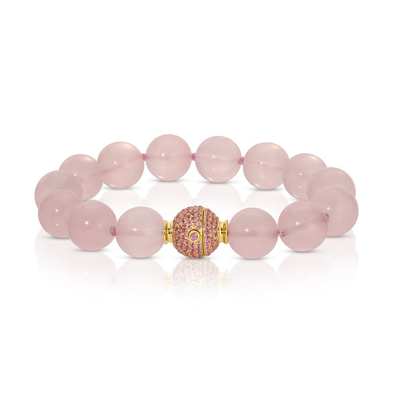 Rosey Orb Bracelet