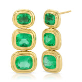 Summerland Emerald Drop Earring - Three