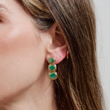 Summerland Emerald Drop Earring - Three