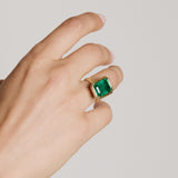 Tribute Ring - Emerald - 11.22 Carats