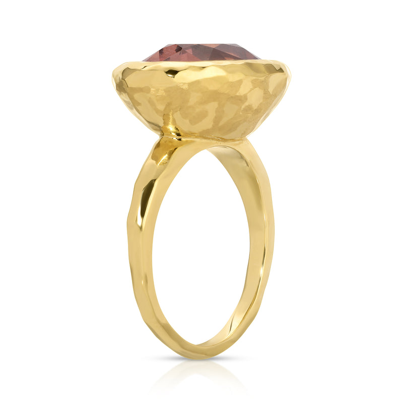 Tribute Ring - Orange Tourmaline - 5.85 Carats