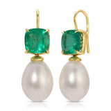 Vine and Freshwater Pearl Earrings