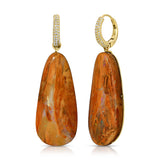 Coronada Earrings - 61.84 Carats Yowah Opal