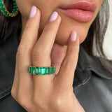 Emerald Eternity Ring