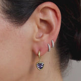 Hidden Gem Hoops - Trillions Tanzanite