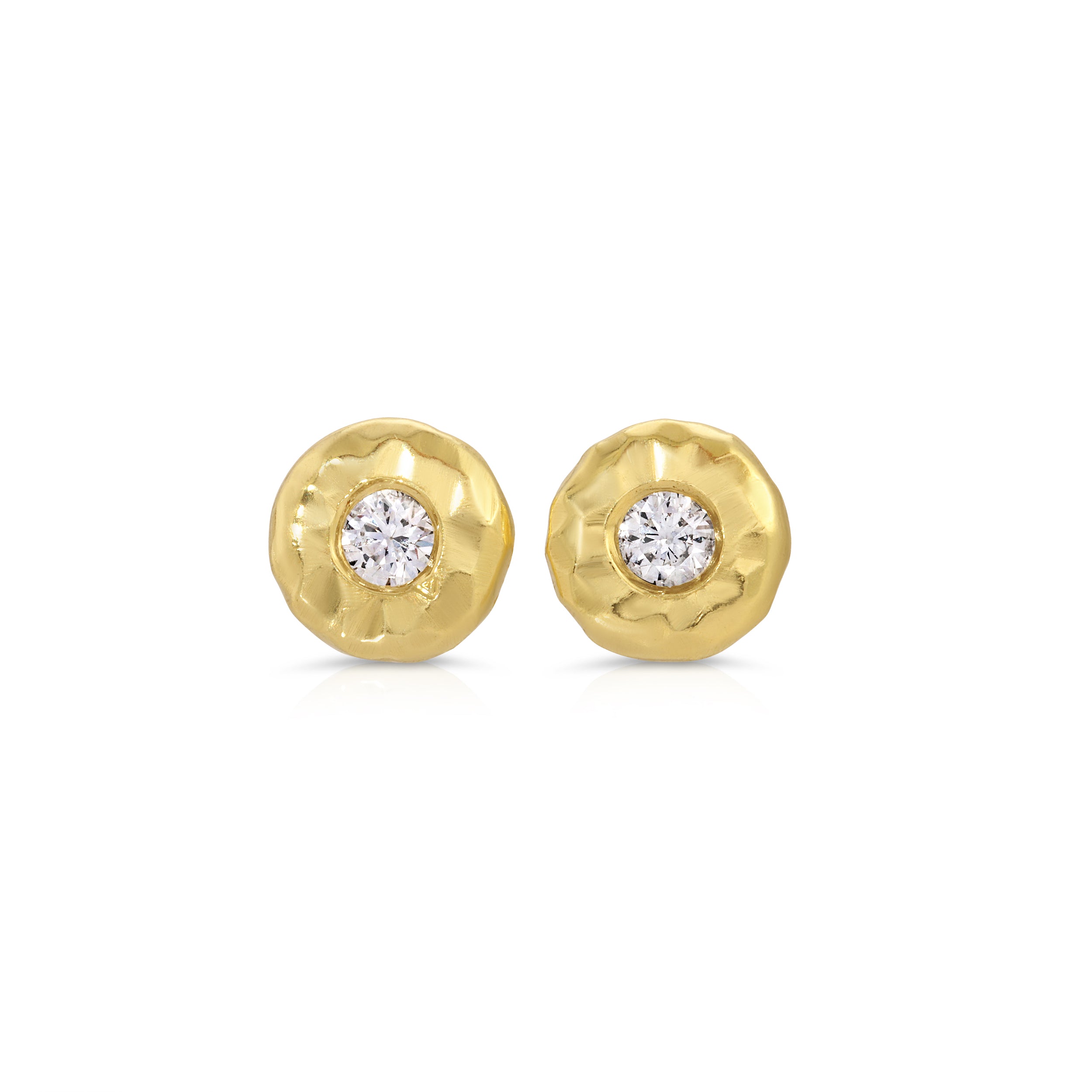 Nesting Gem Studs - Micro - Diamonds – Octavia Elizabeth